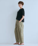 【IRONING】feather tulle tee　