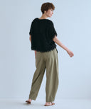 【IRONING】feather tulle tee　