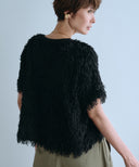 【IRONING】feather tulle tee　