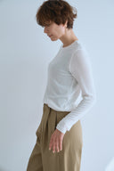 FINE SOFT LONG SLEEVE TEE
