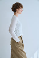 FINE SOFT LONG SLEEVE TEE