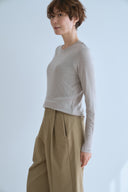 FINE SOFT LONG SLEEVE TEE