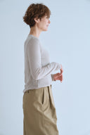 FINE SOFT LONG SLEEVE TEE