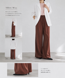 モデル身長：160㎝/ Mサイズ着用