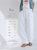モデル身長：160㎝/ Sサイズ着用