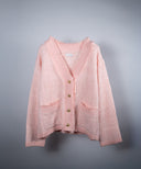 ツイードライクニットカーデJK