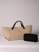 【ARTESANOS】LinenBlendTote 57 NATURAL / MARRON F