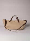 【ARTESANOS】LinenBlendTote 57 NATURAL / MARRON F