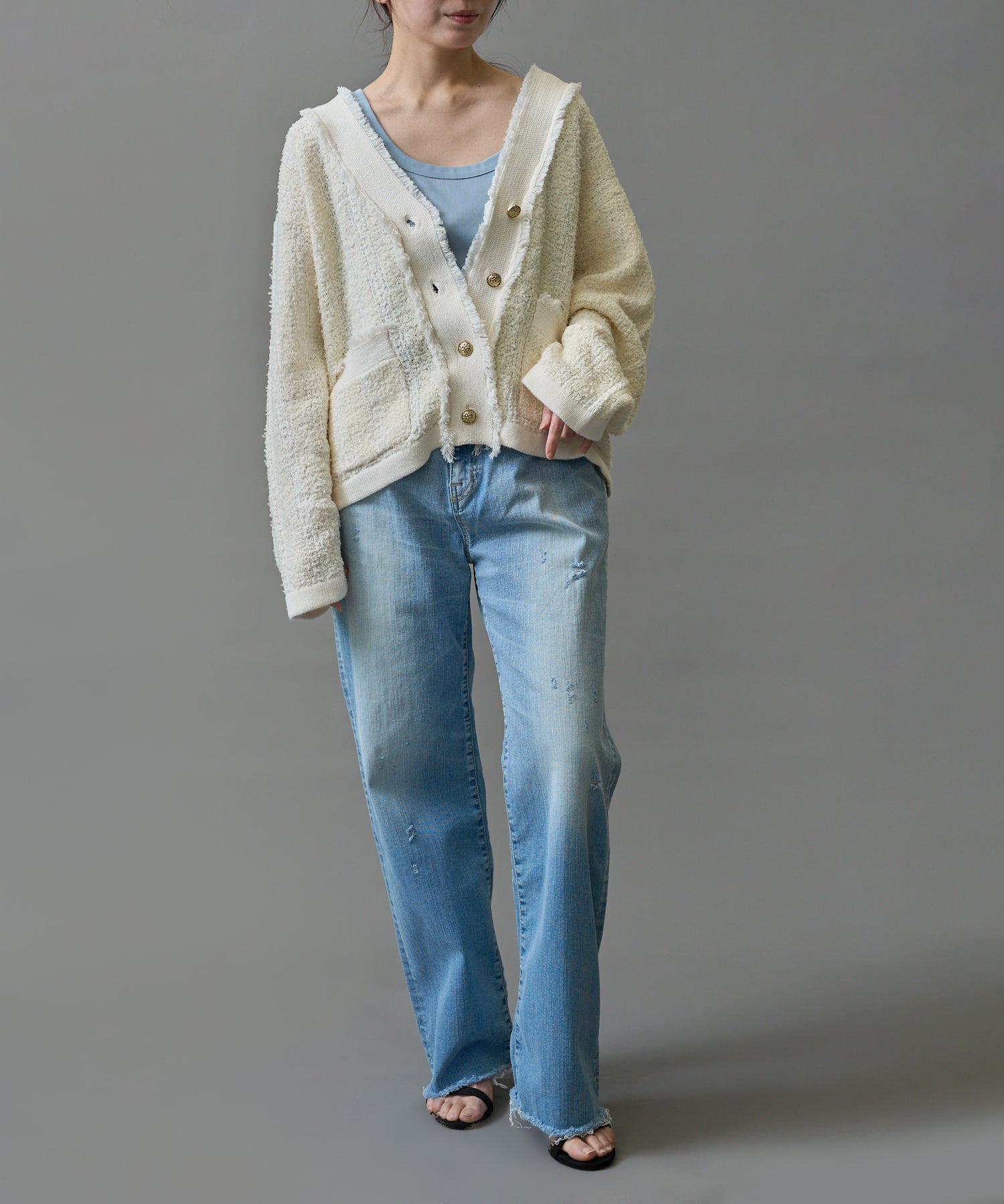 ヴィンテージ加工ハイストレッチデニム【by SURT】 – Adé Lifestyle
