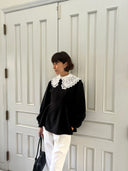 【2026年 2月中旬お届け開始】リュクスレース付け襟