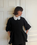 【2026年 2月中旬お届け開始】フラワーレース付け襟