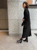【10月下旬お届け開始】バックZIPロングワンピース