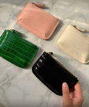 【ご予約商品】エナメルクロコ ミニポーチ