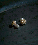 【＊受注生産】H/PEARL BOUQUET PIERCE（パールブーケピアス）